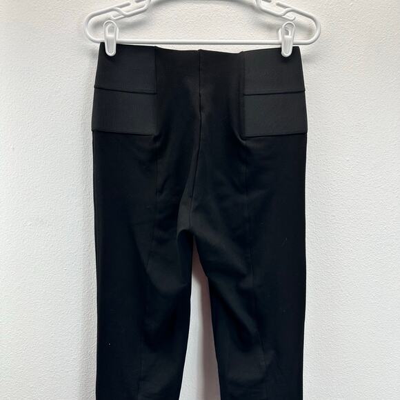 Marcella Tremont Pant Black Ponte Knit Split Hem Med - Picture 5 of 16